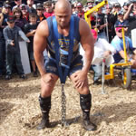 Australia's strongest man, Derek Boyer